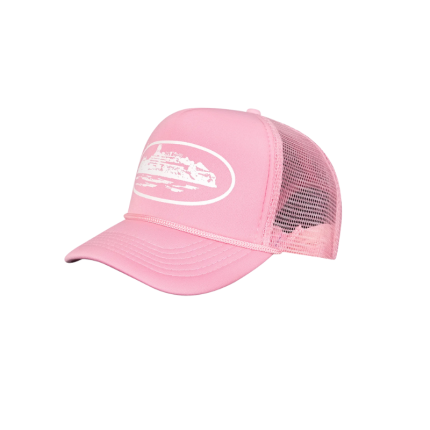 Corteiz Alcatraz Trucker Hat Pink
