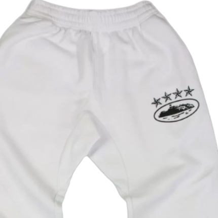 Corteiz 4Starz Alcatraz Sweatpants White