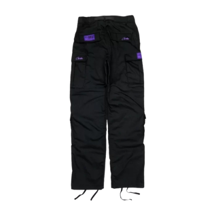 Corteiz Purp Guerillaz Cargos Black/Purple