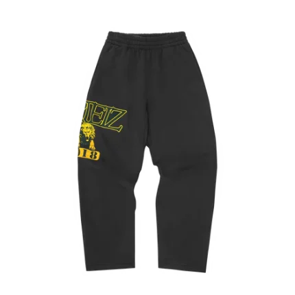 corteiz cargo lion varsity open hem pants