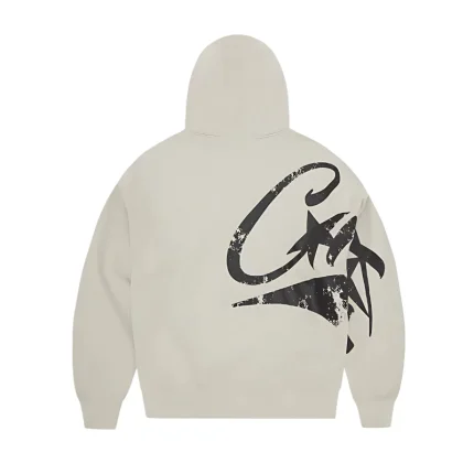 corteiz woosh hoodie bone zoom in