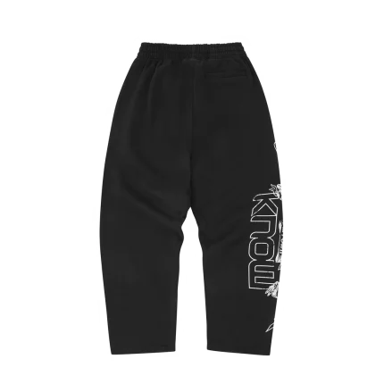 Corteiz BBK Royale Open Hem Sweatpants Back in