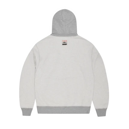 HMP Contrast Panel Hoodie Back in