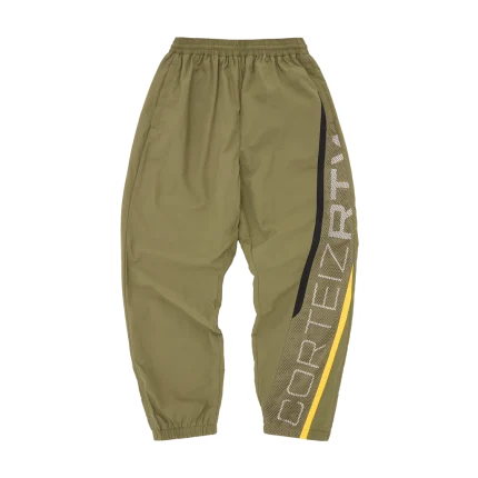 Corteiz Island Puff Print Open Hem Sweatpant