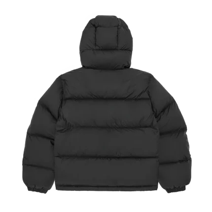 Corteiz Bolo Down Jacket Triple Black Back in