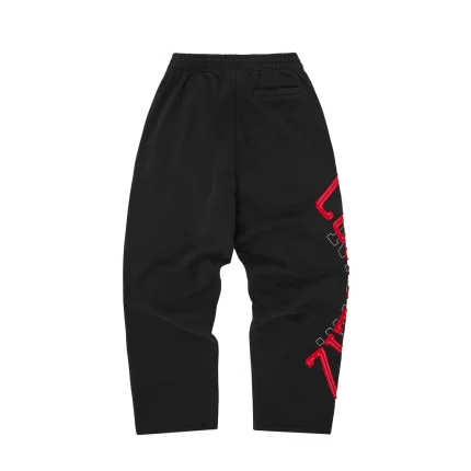 Corteiz Lundun Stitch Open Hem Sweatpants Back in