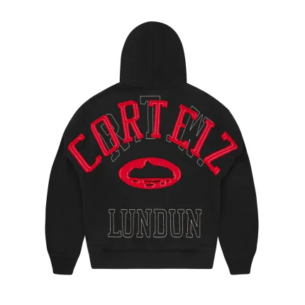 Corteiz Lundun Stitch Zip Hoodie Back in